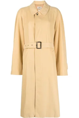 Hermès Women Trench Coats - 1990-2000s pre-owned belted trench coat