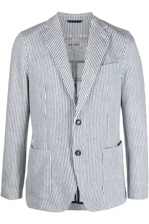 Circolo Men Blazers - Stripe-pattern blazer