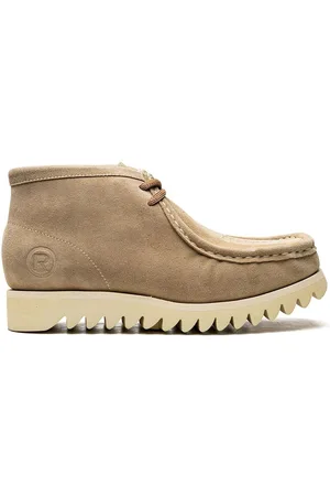 A Bathing Ape Manhunt M2 "Beige" suede boots