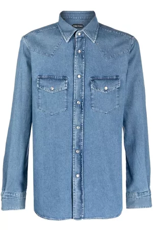 Tom Ford Western-style denim shirt
