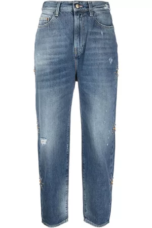 WASHINGTON DEE CEE High-waisted cropped jeans