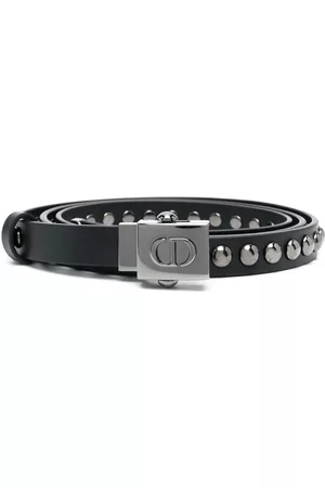 Dior CD-buckle studded belt