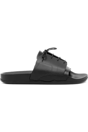 Maison Margiela Lace-up pool slides