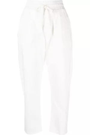 THOM KROM Drawstring cropped trousers