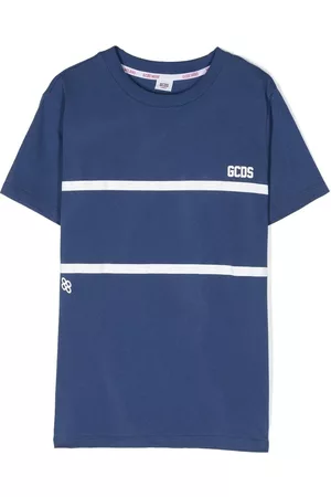 GCDS Chest logo-print detail T-shirt