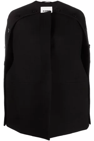 Jil Sander Buttoned slit-sleeves coat