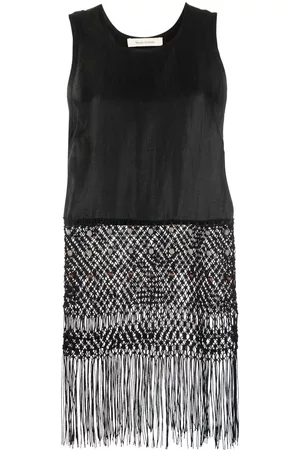 WALES BONNER Sleeveless macramé top