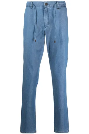 CANALI Drawstring straight-leg trousers