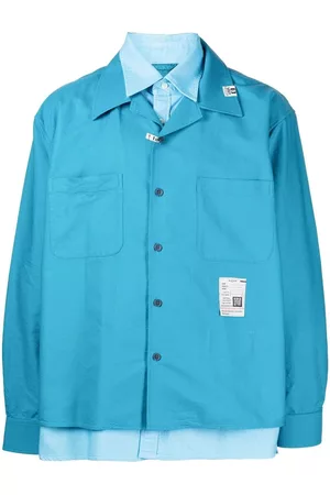Maison Mihara Yasuhiro Layered-detail long-sleeved shirt