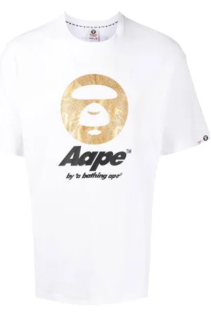 A Bathing Ape Logo-print cotton T-shirt