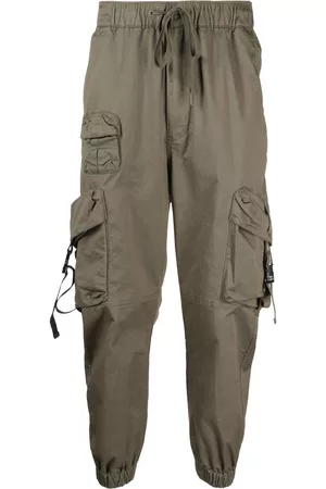 Musium Div. Drawstring tapered cargo trousers