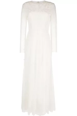 Serafini Long-sleeve tulle dress