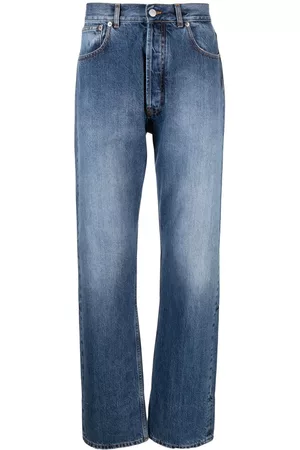 NICK FOUQUET Embroidered-detail denim trousers