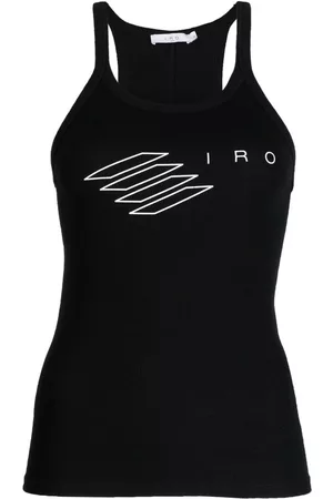 IRO Logo-print tank top