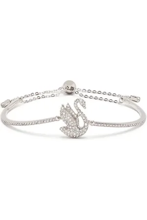 Swarovski Logo charm bracelet