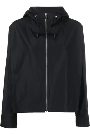 YVES SALOMON Zip-up hooded jacket