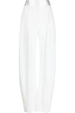 The Attico Silk tapered trousers