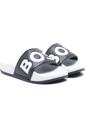 HUGO BOSS Debossed-logo sliders