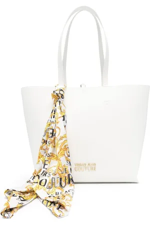 VERSACE Plaque-logo tote bag