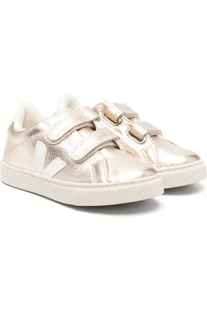 Veja Esplar metallic touch-strap sneakers