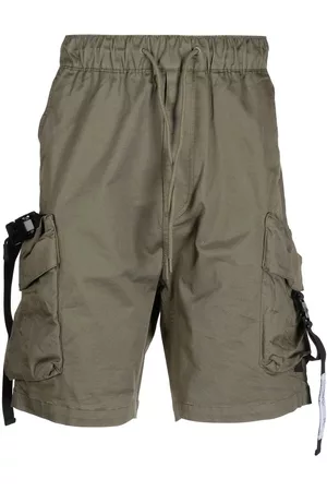 Musium Div. Drawstring-waist cargo shorts