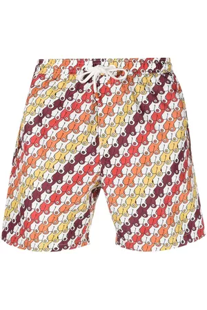 Reina Olga All-over print swim shorts