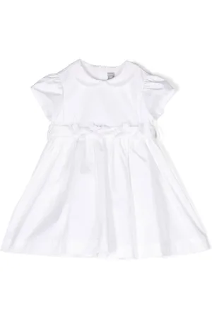 Il gufo Bow-detail flared dress