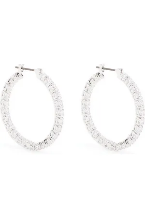 Swarovski Matrix hoop earring