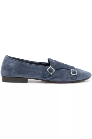 HENDERSON BARACCO Buckle detail suede slippers