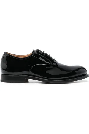 Silvano Sassetti Men Shoes - Patent-leather oxford shoes
