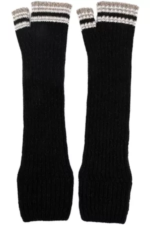 Barrie Cashmere fingerless gloves