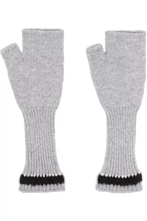 Barrie Fingerless knit gloves