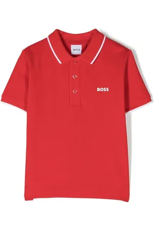 HUGO BOSS Logo-print detail T-shirt