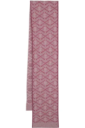 Barrie Cashmere monogram scarf
