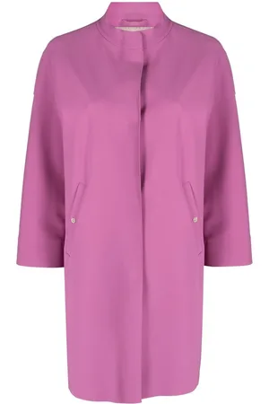 HERNO Concealed-fastening coat