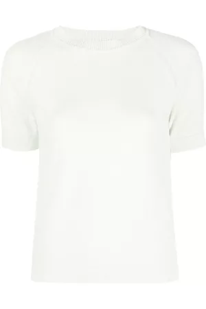 Barrie Short-sleeved cashmere top