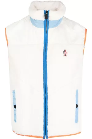 Moncler Logo-patch fleece vest