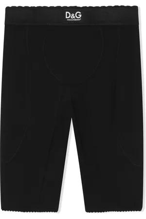 Dolce & Gabbana Logo-patch cycling shorts