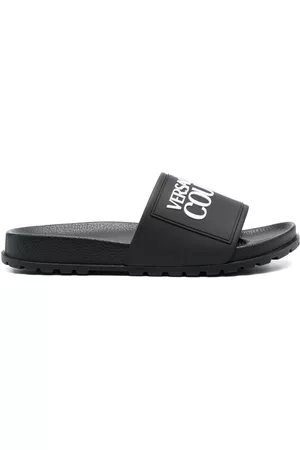 VERSACE Logo-print slides