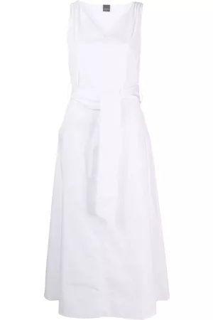 LORENA ANTONIAZZI Belted midi dress