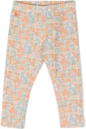 Ralph Lauren Girls Leggings - Floral-print stretch legging