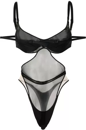 MUGLER Cut-out bodysuit