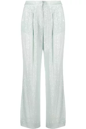 ROTATE Sequin-embellished trousers