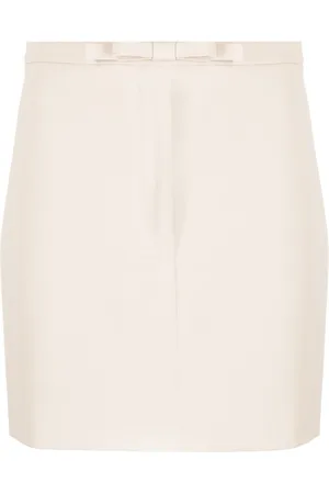 BLANCA Bow-detail skirt