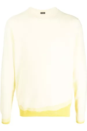 Ermenegildo Zegna Ribbed-knit crew neck sweatshirt