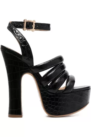 Vivienne Westwood 150mm crocodile platform sandals
