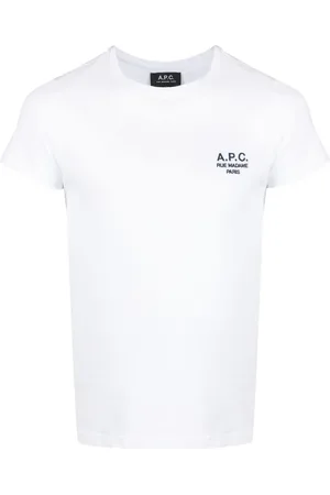 A.P.C. Logo-print cotton T-shirt