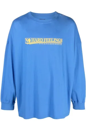 MARTINE ROSE Slogan print long-sleeve T-shirt