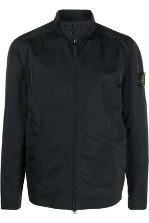 Stone Island Compass-patch long-sleeved jacket