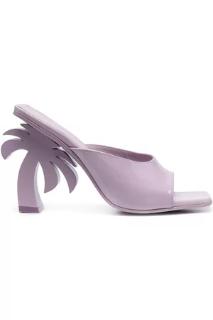 Palm Angels Palm Beach leather mules